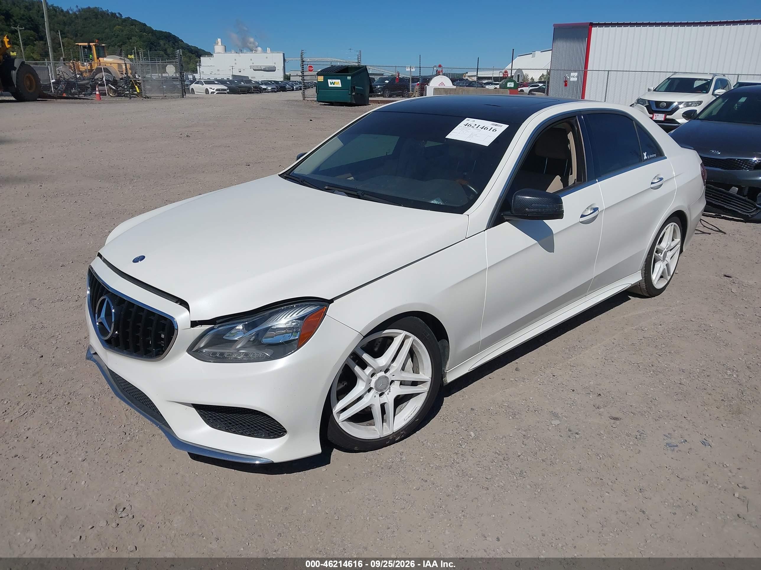 2014 MERCEDES-BENZ E 550 4MATIC — I2