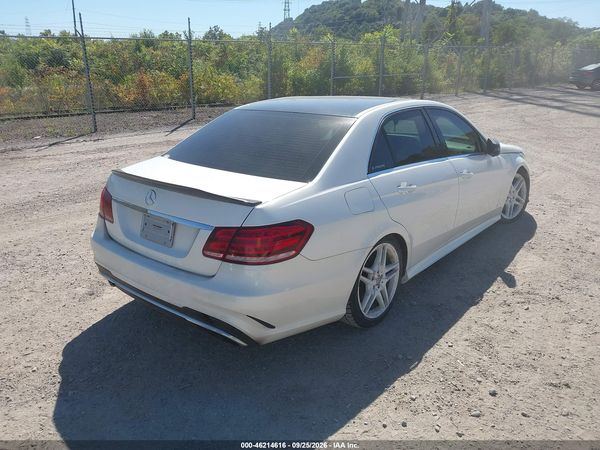 2014 MERCEDES-BENZ E 550 4MATIC — I4