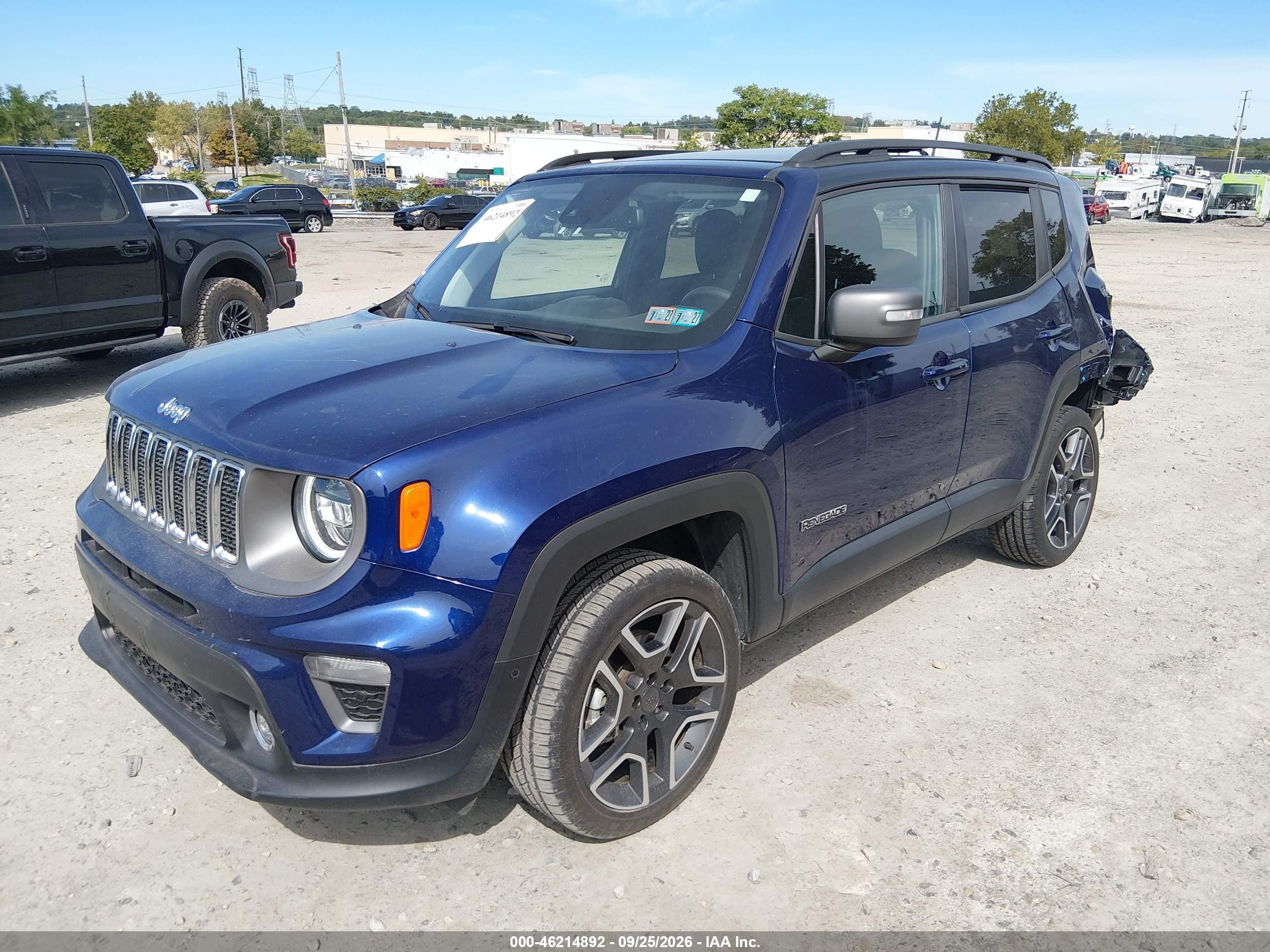 2021 JEEP RENEGADE LIMITED 4X4 — I2