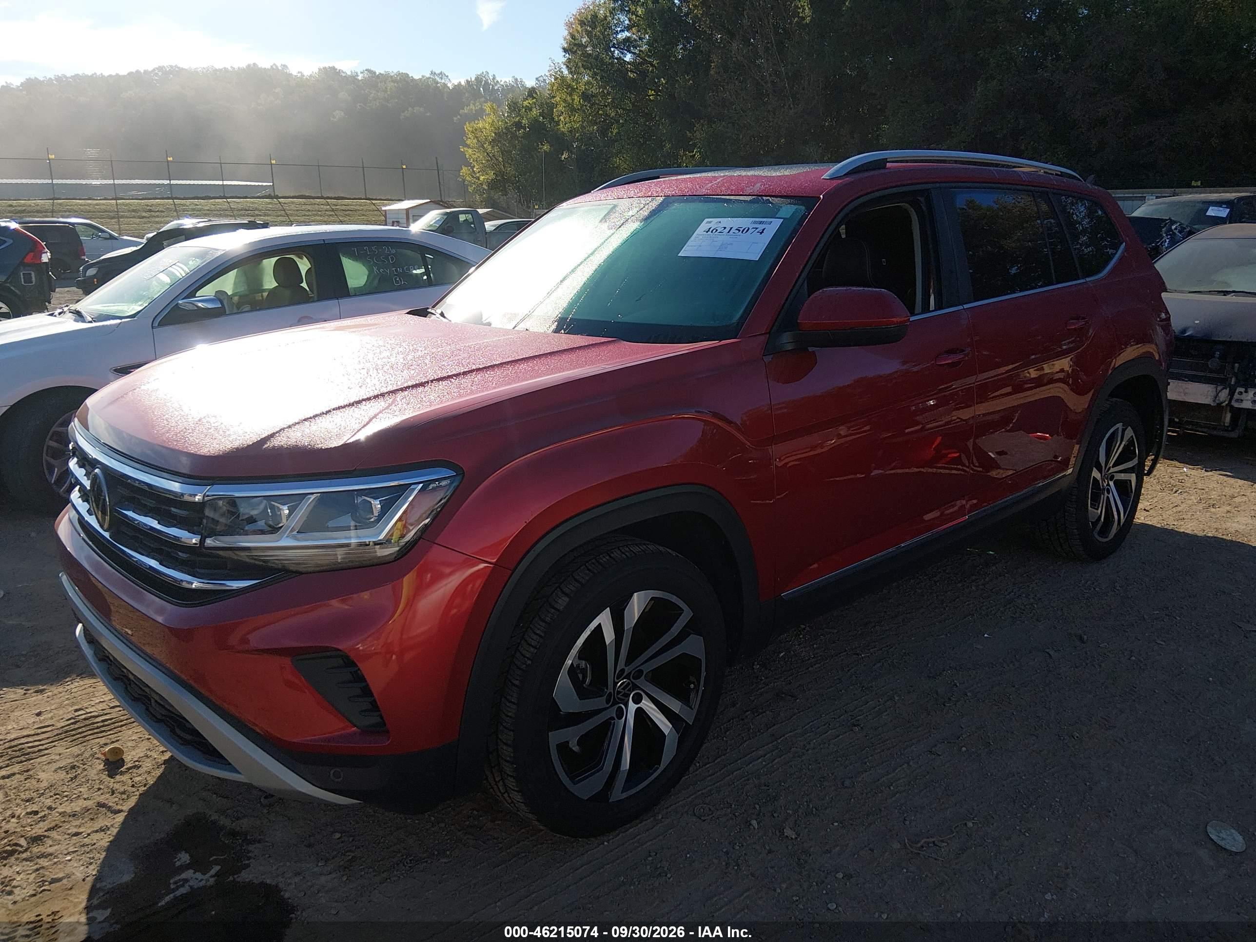 2022 VOLKSWAGEN ATLAS 2.0T SEL — I2