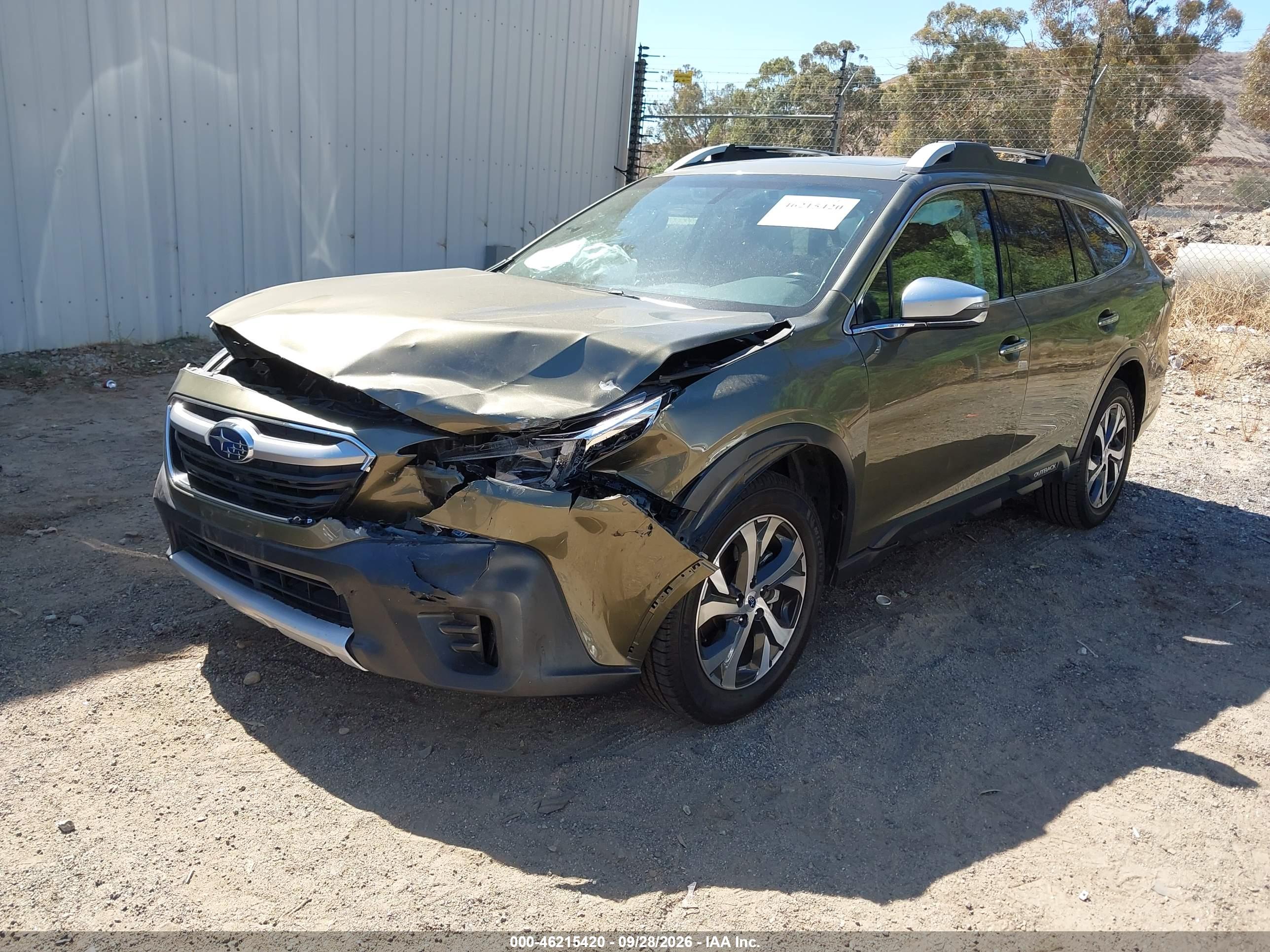 2022 SUBARU OUTBACK TOURING — I2