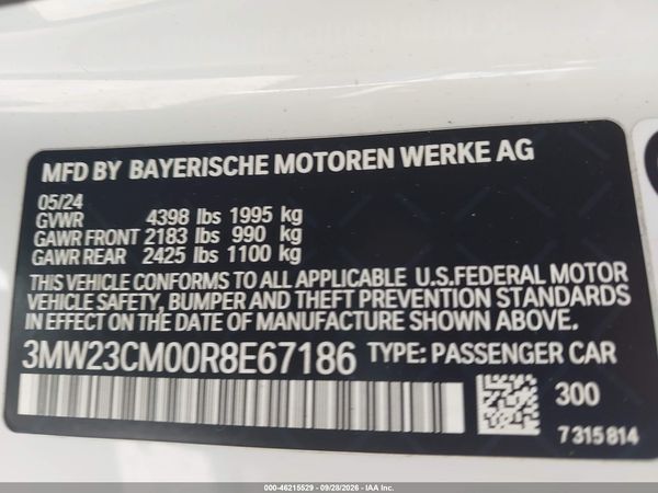 2024 BMW 230I — I9
