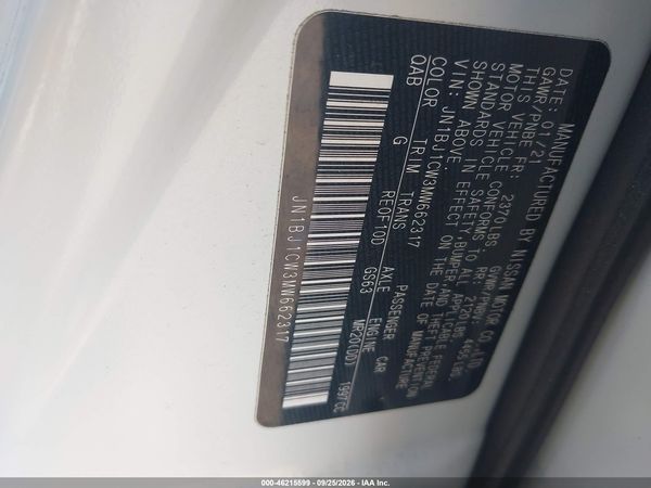 2021 NISSAN ROGUE SPORT SL AWD XTRONIC CVT — I9