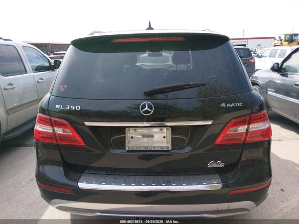 2012 MERCEDES-BENZ ML 350 4MATIC — I119