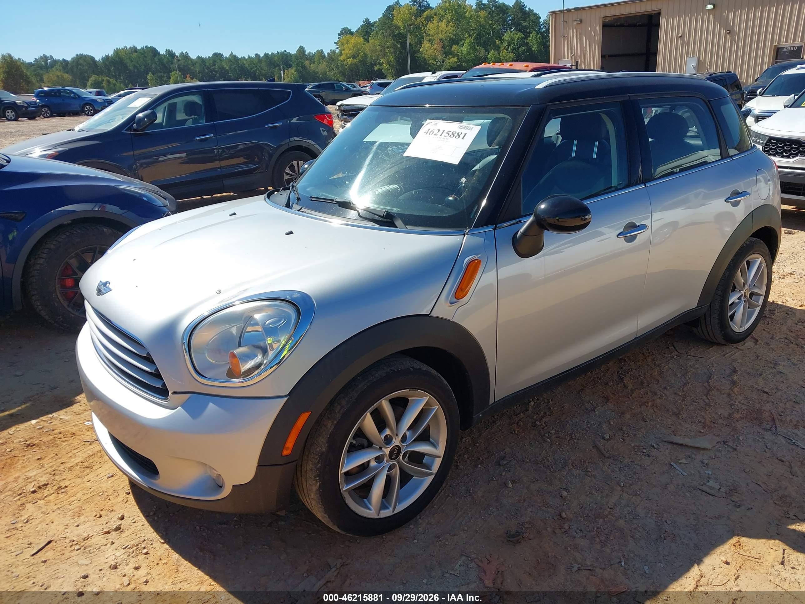 2014 MINI COUNTRYMAN COOPER — I2