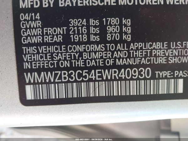 2014 MINI COUNTRYMAN COOPER — I9