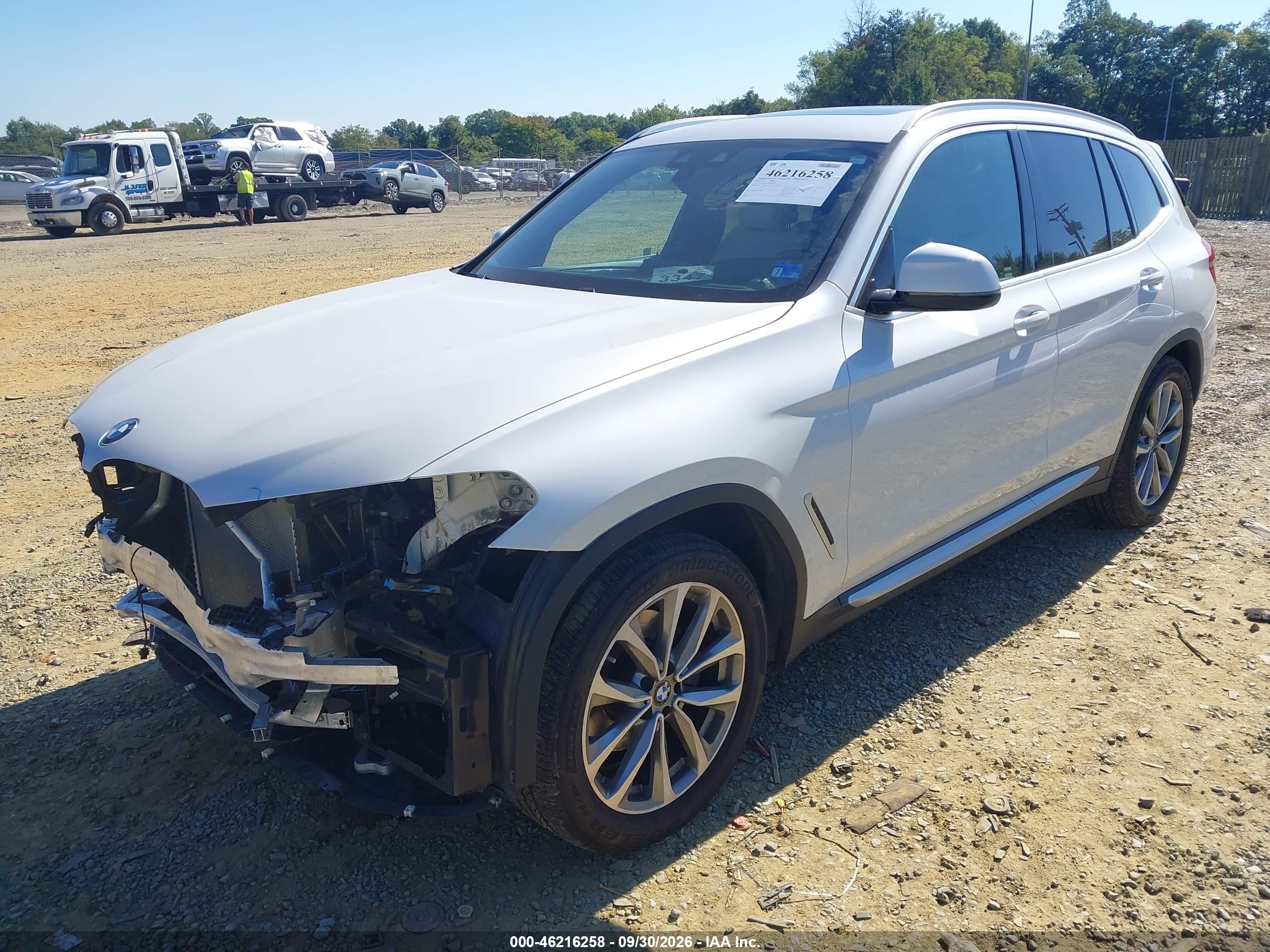 2018 BMW X3 XDRIVE30I — I2