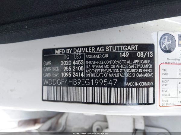 2014 MERCEDES-BENZ C 250 SPORT — I9