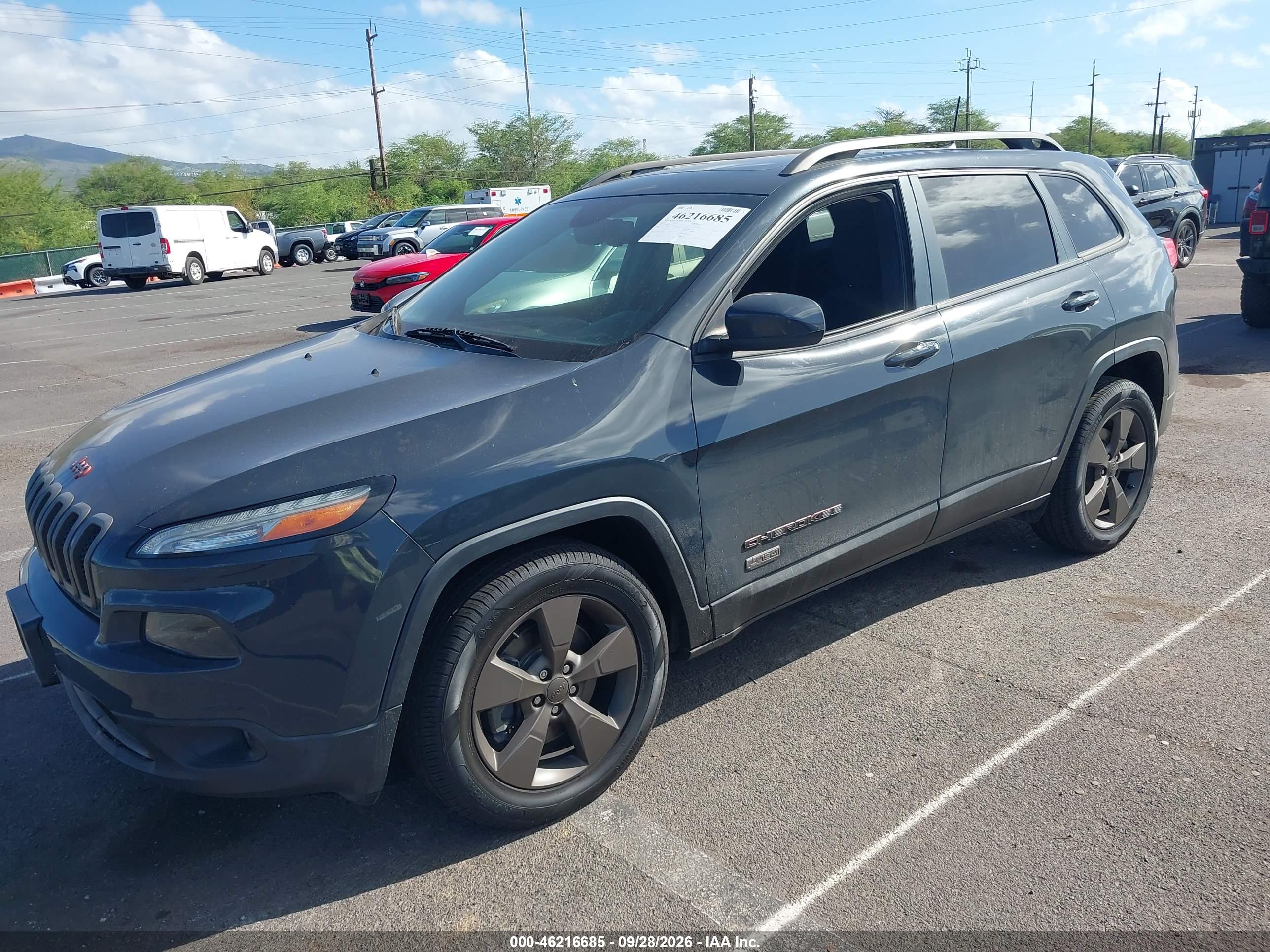 2016 JEEP CHEROKEE 75TH ANNIVERSARY — I2