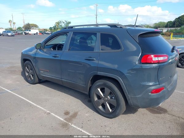2016 JEEP CHEROKEE 75TH ANNIVERSARY — I3