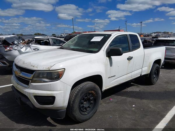 2016 CHEVROLET COLORADO WT — I6