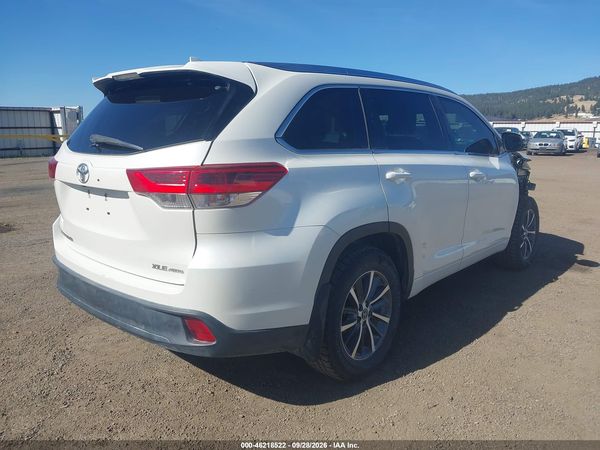 2018 TOYOTA HIGHLANDER XLE — I4