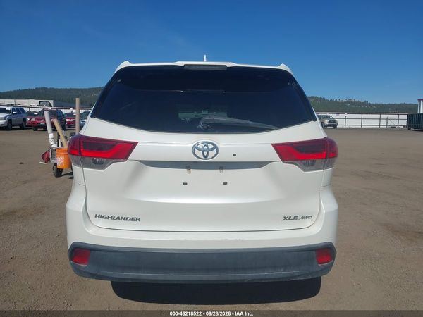 2018 TOYOTA HIGHLANDER XLE — I119