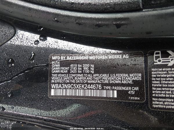 2014 BMW 428I XDRIVE — I9