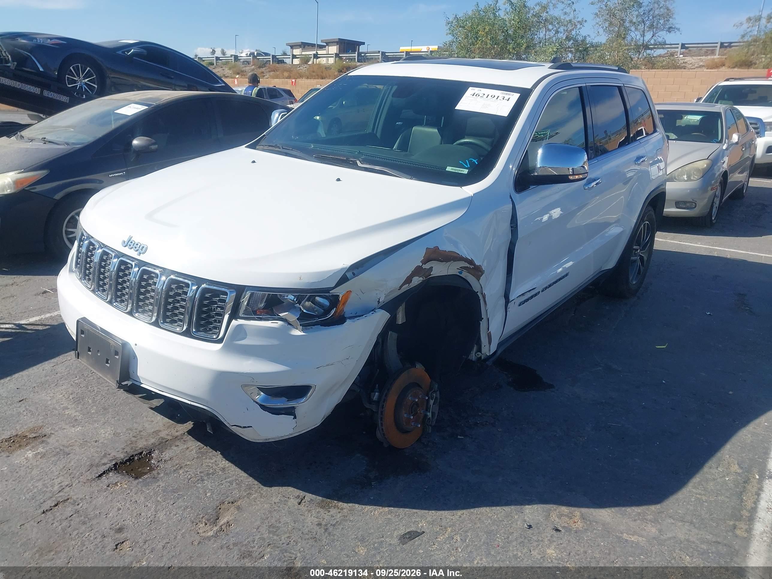 2018 JEEP GRAND CHEROKEE LIMITED 4X4 — I2