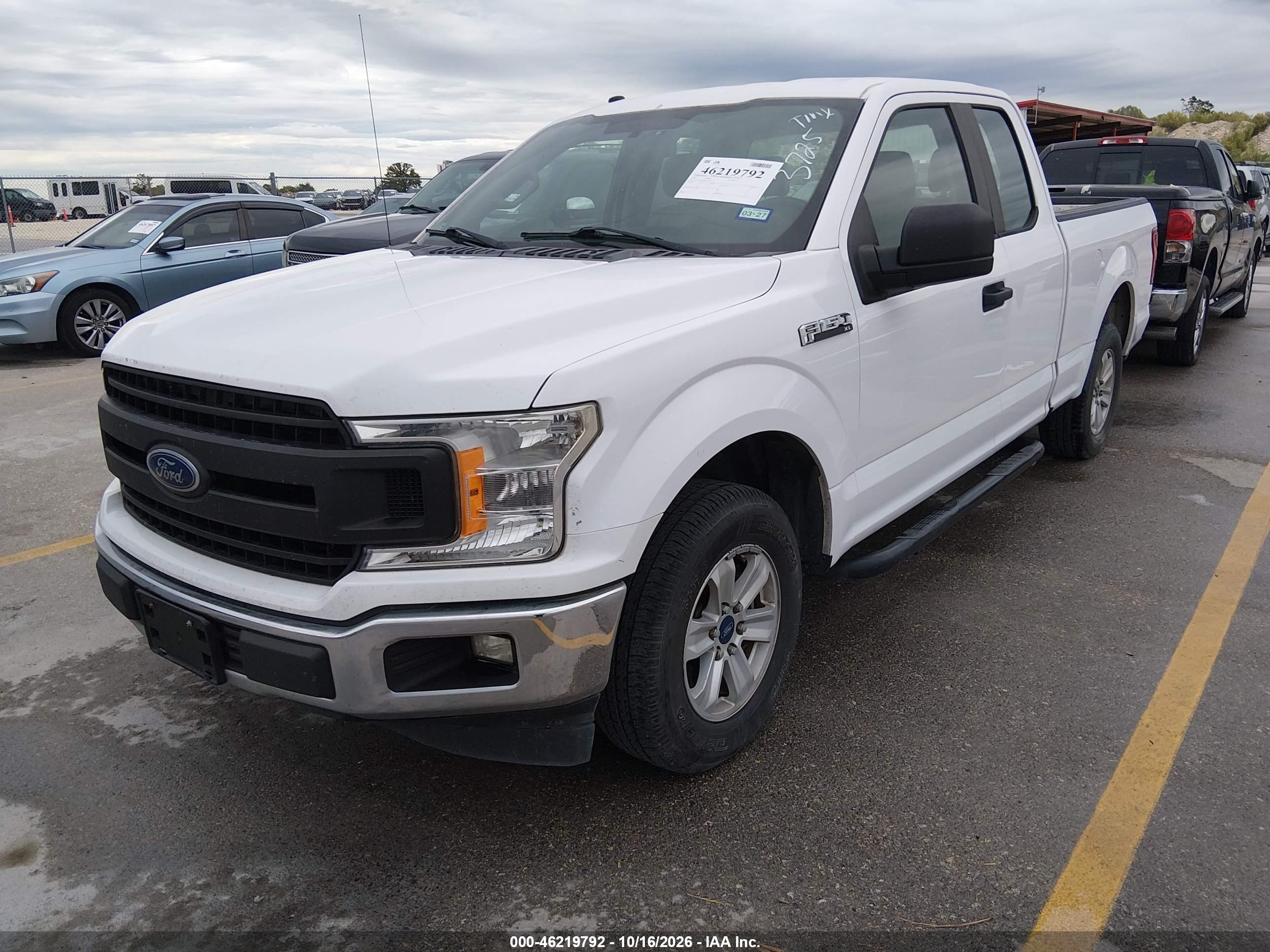 2018 FORD F-150 XL — I2