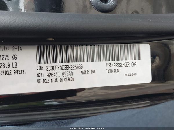 2014 DODGE CHALLENGER SXT PLUS — I9