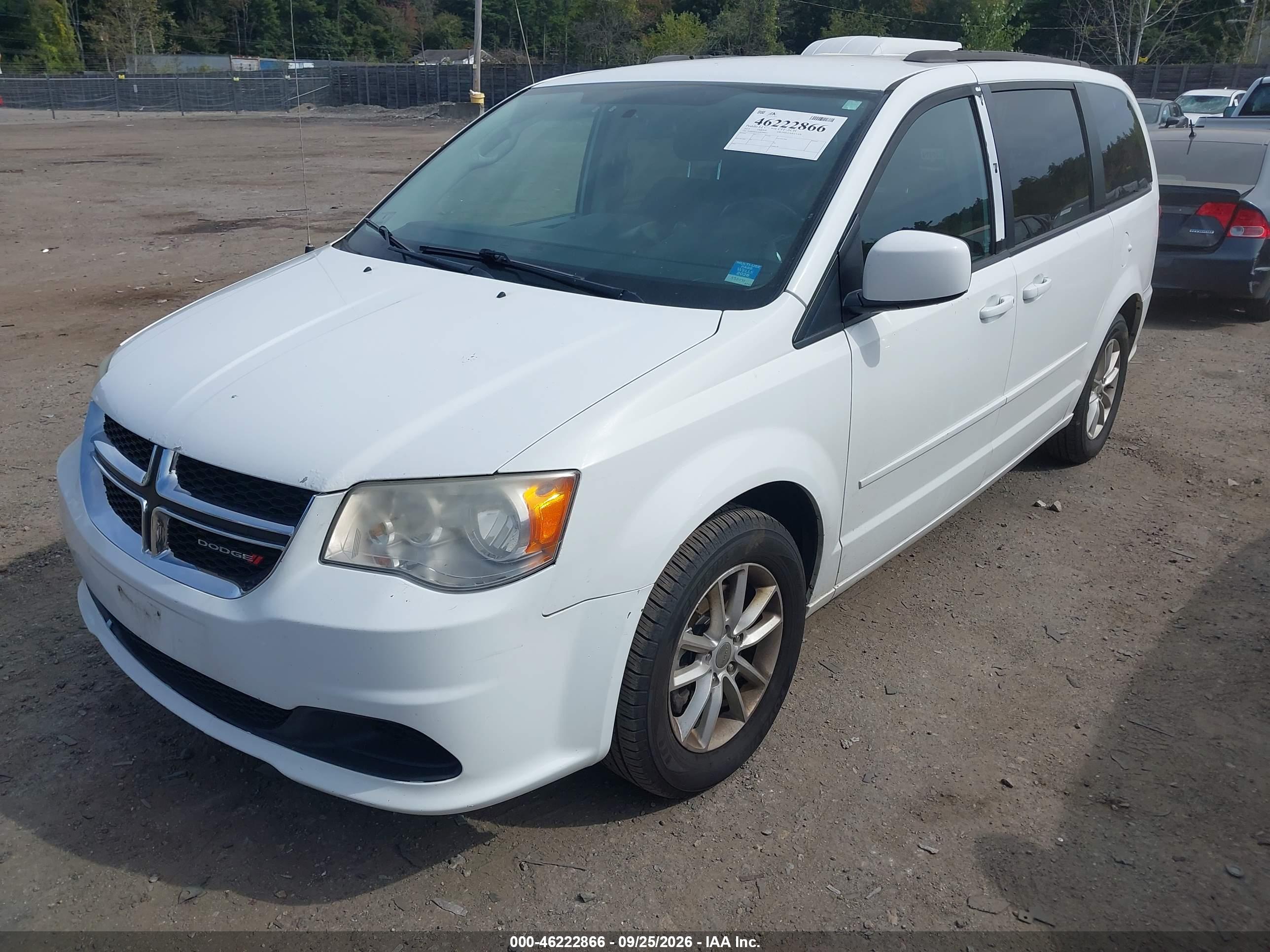 2014 DODGE GRAND CARAVAN SXT — I2