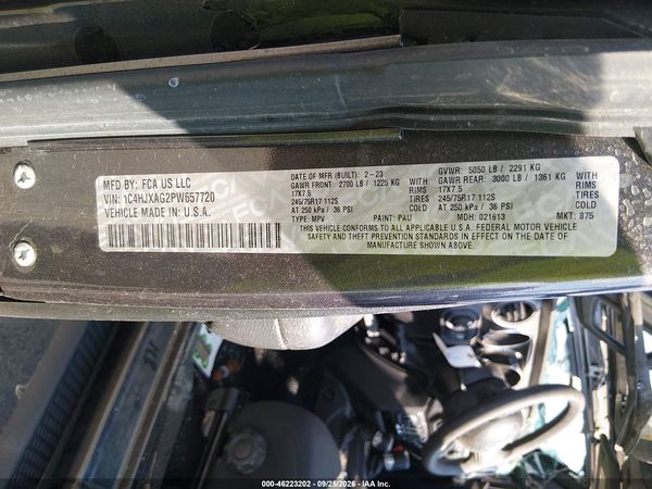 2023 JEEP WRANGLER 2-DOOR SPORT S 4X4 — I9