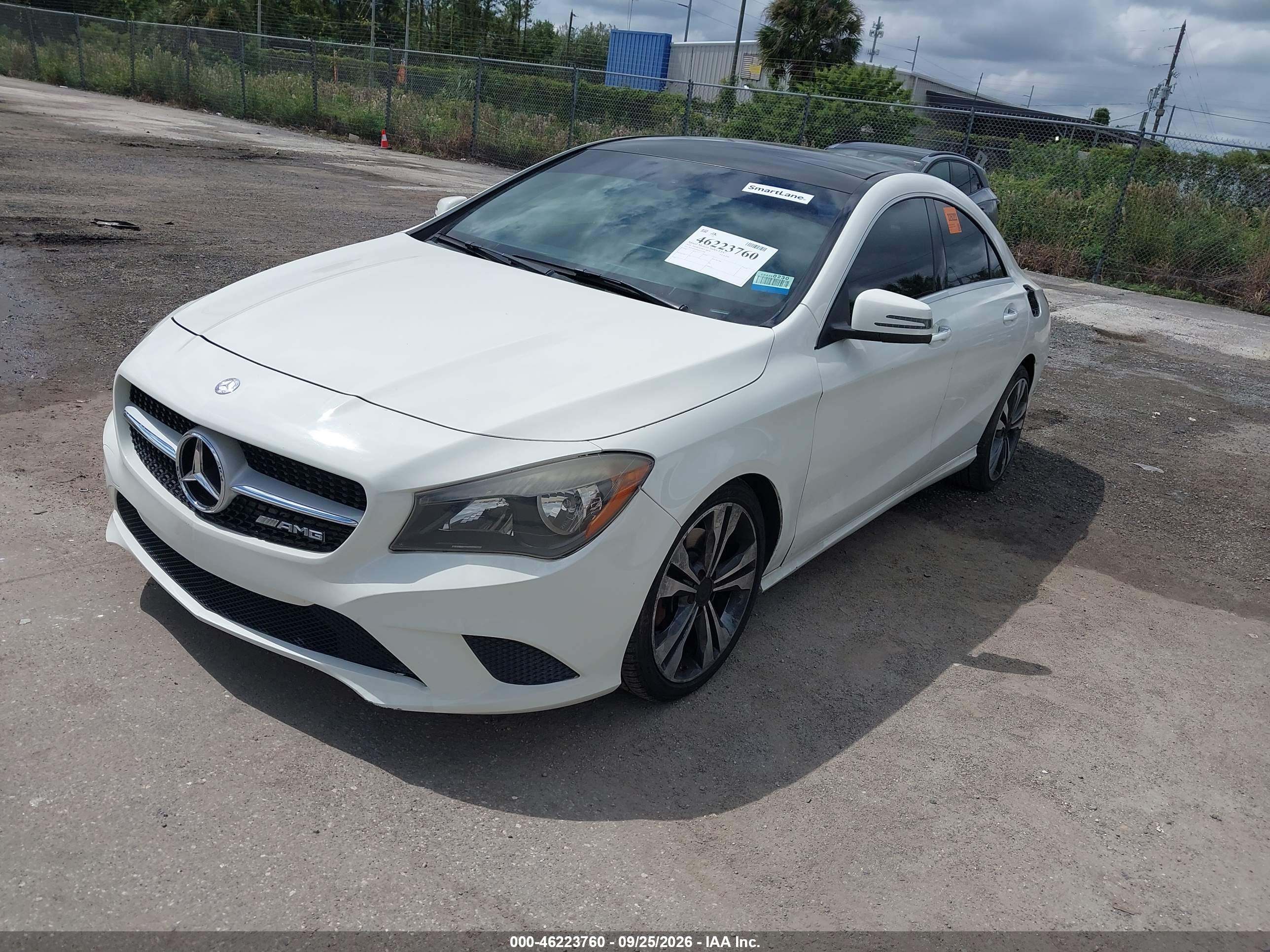 2016 MERCEDES-BENZ CLA 250 CLA250 — I2