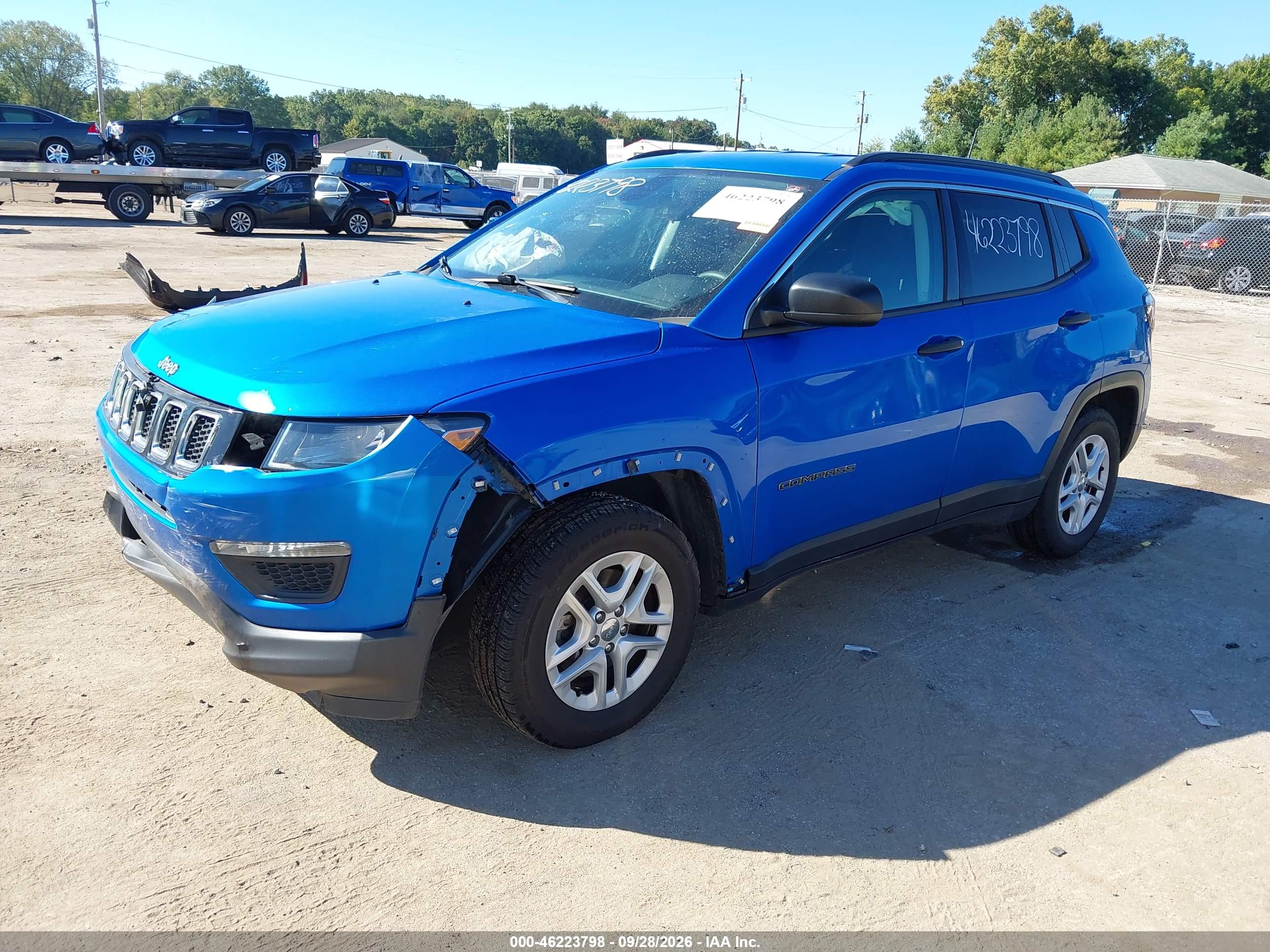 2020 JEEP COMPASS SPORT FWD — I2