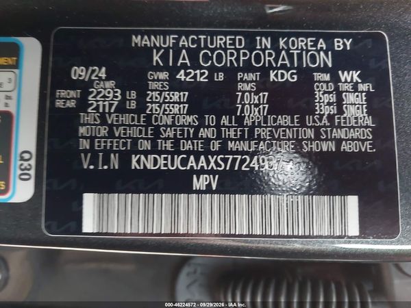 2025 KIA SELTOS S — I9