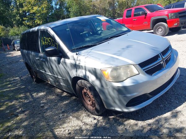 2012 DODGE GRAND CARAVAN SE/AVP — I1