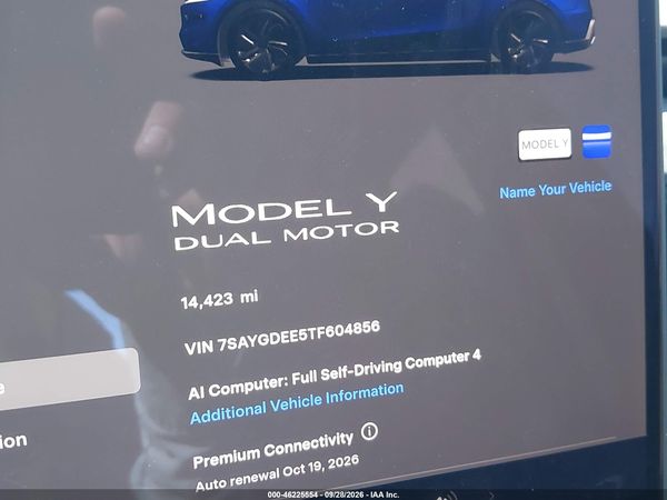 2026 TESLA MODEL Y — I118