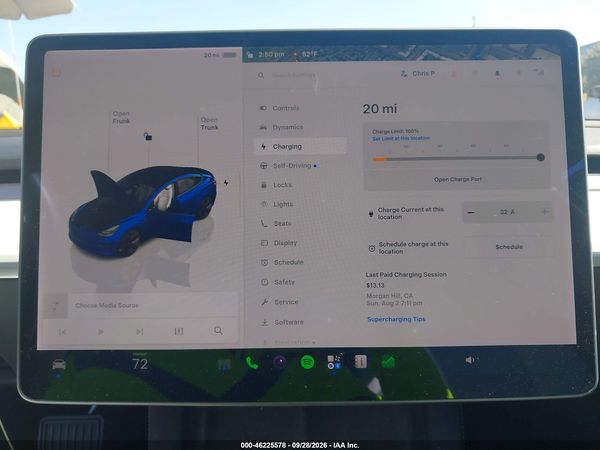 2022 TESLA MODEL 3 REAR-WHEEL DRIVE — I131