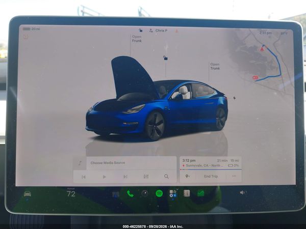 2022 TESLA MODEL 3 REAR-WHEEL DRIVE — I132