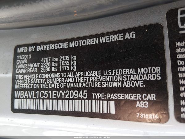 2014 BMW X1 XDRIVE28I — I9