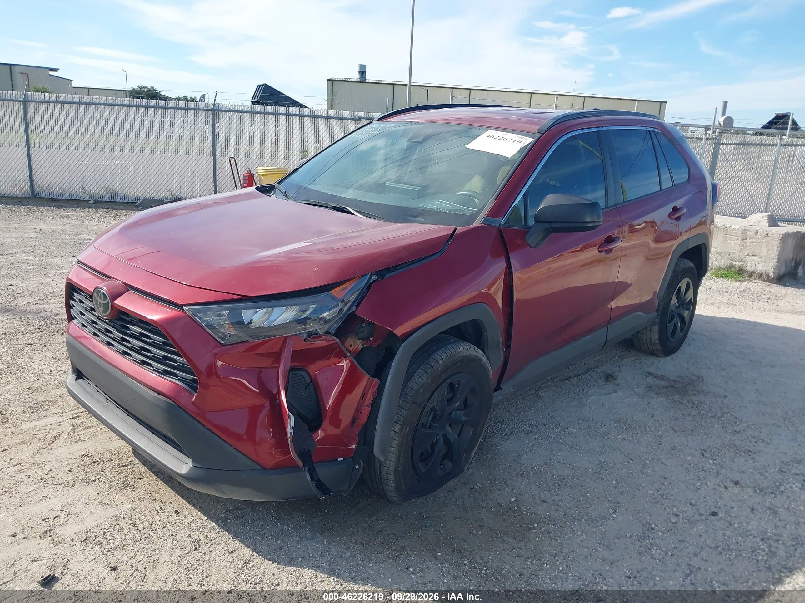 2019 TOYOTA RAV4 LE — I2