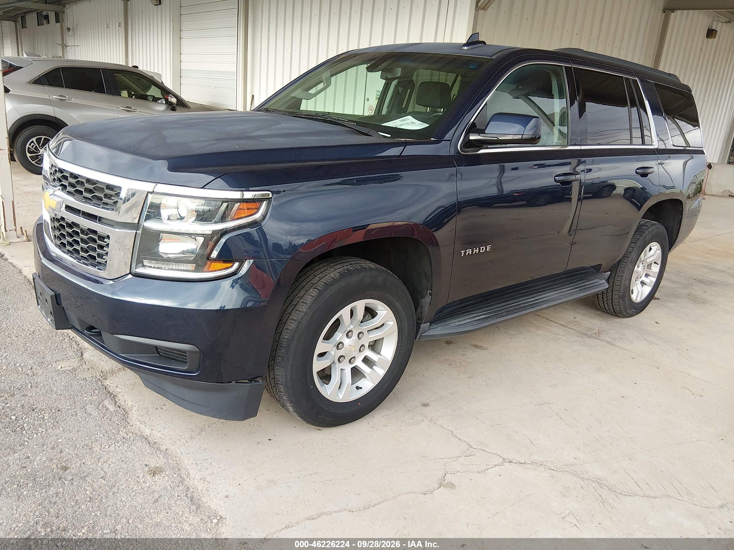 2017 CHEVROLET TAHOE LS — I2