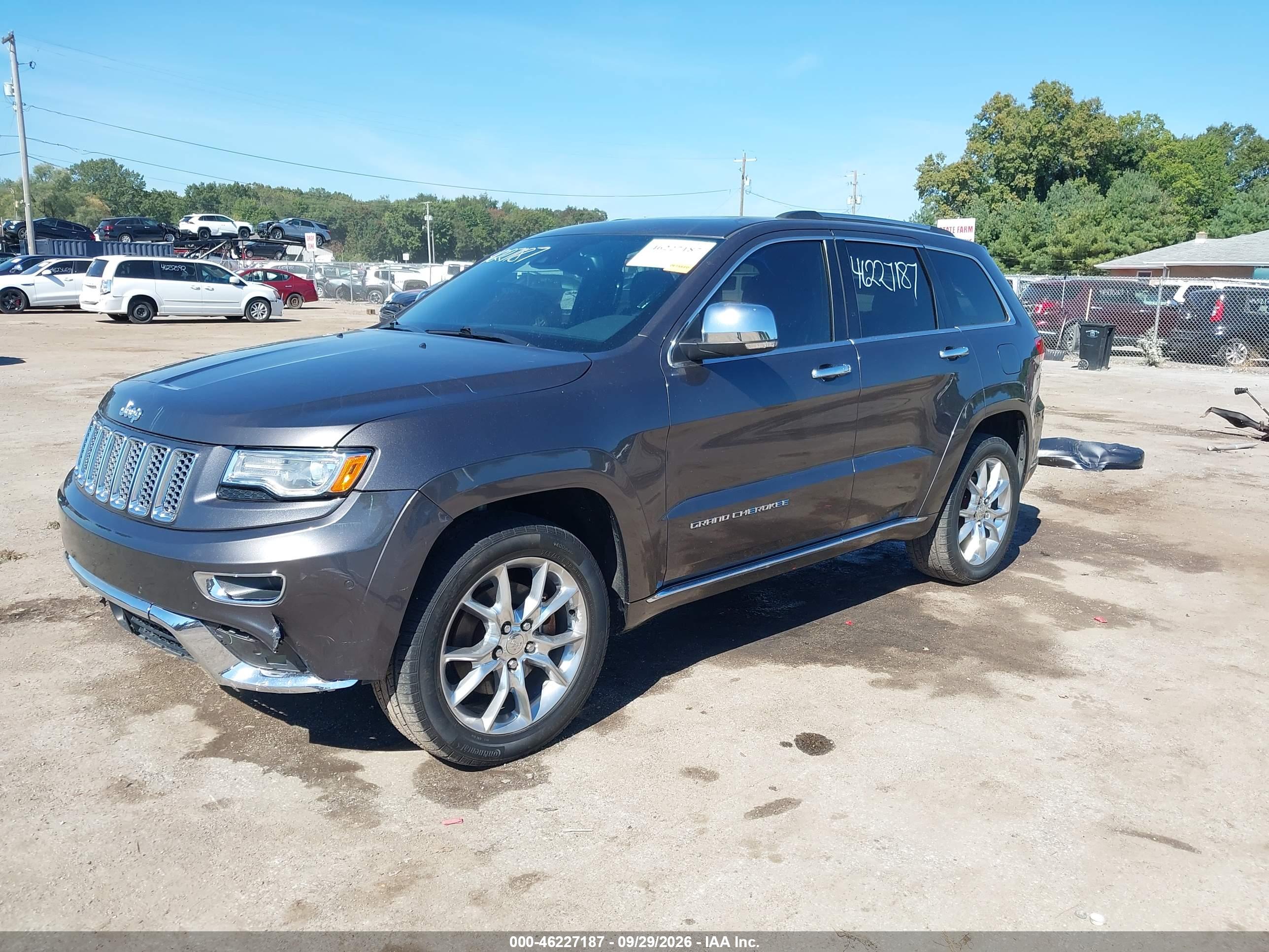2016 JEEP GRAND CHEROKEE SUMMIT — I2
