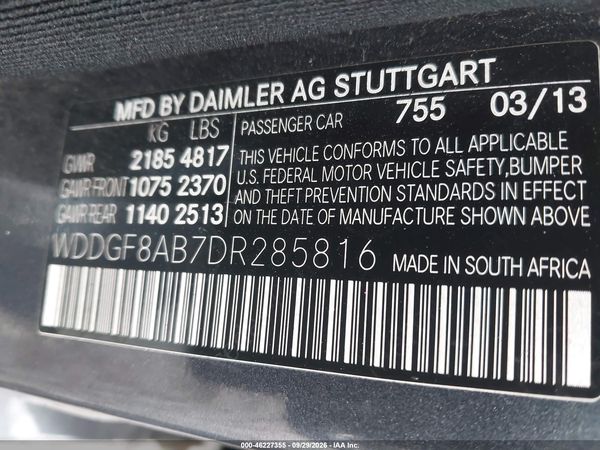 2013 MERCEDES-BENZ C 300 SPORT 4MATIC — I9