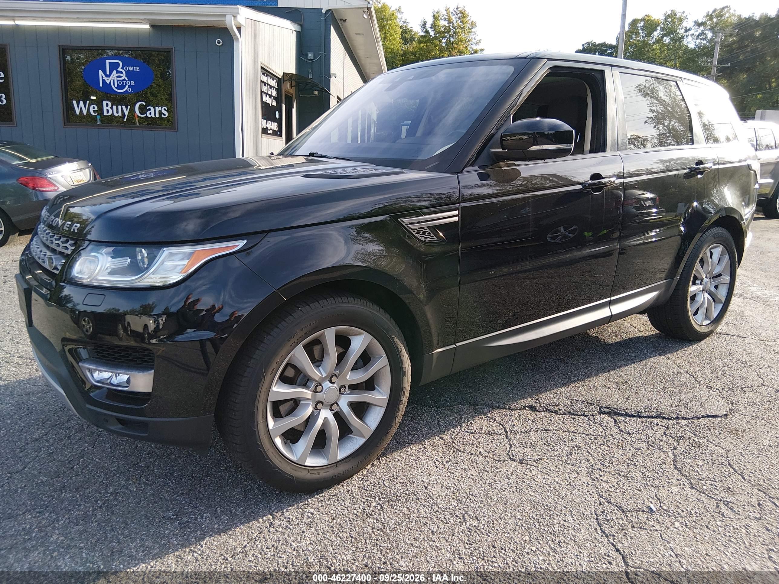 2017 LAND ROVER RANGE ROVER SPORT — I2