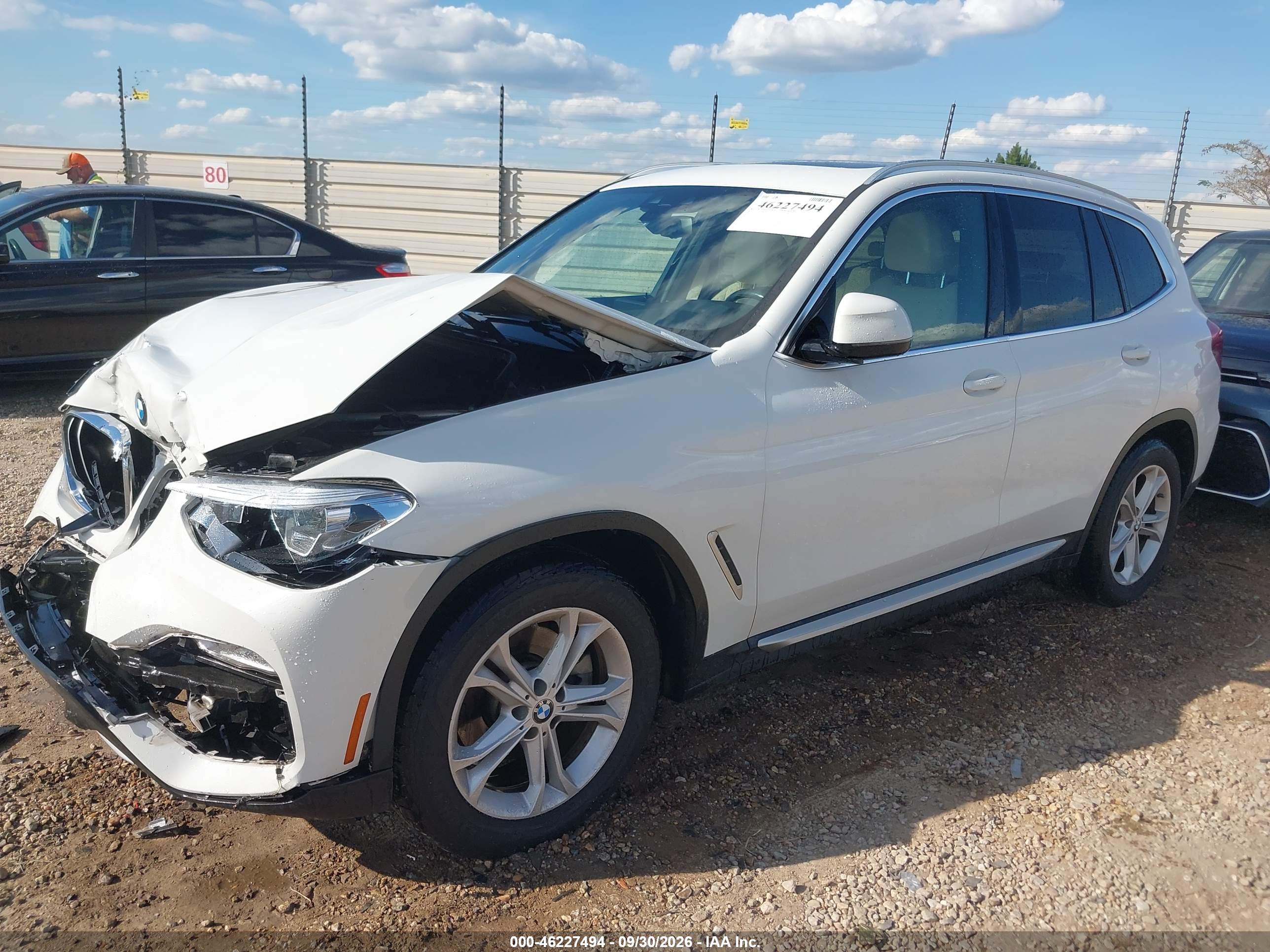 2019 BMW X3 SDRIVE30I — I2