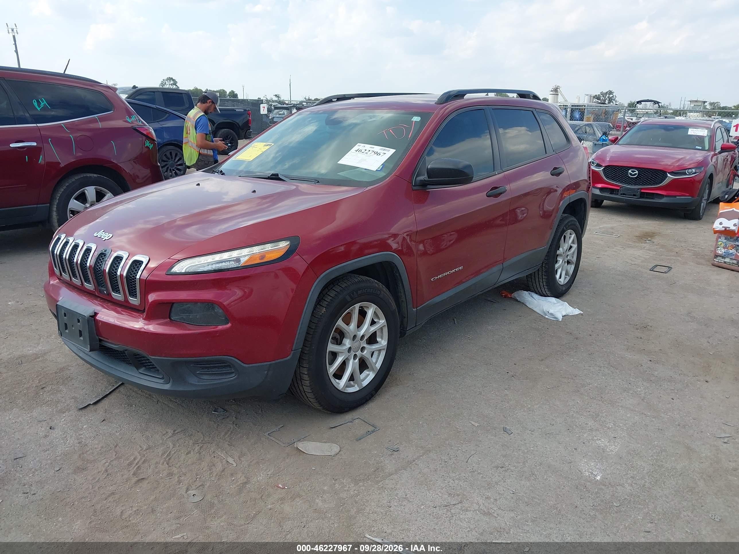 2016 JEEP CHEROKEE SPORT — I2