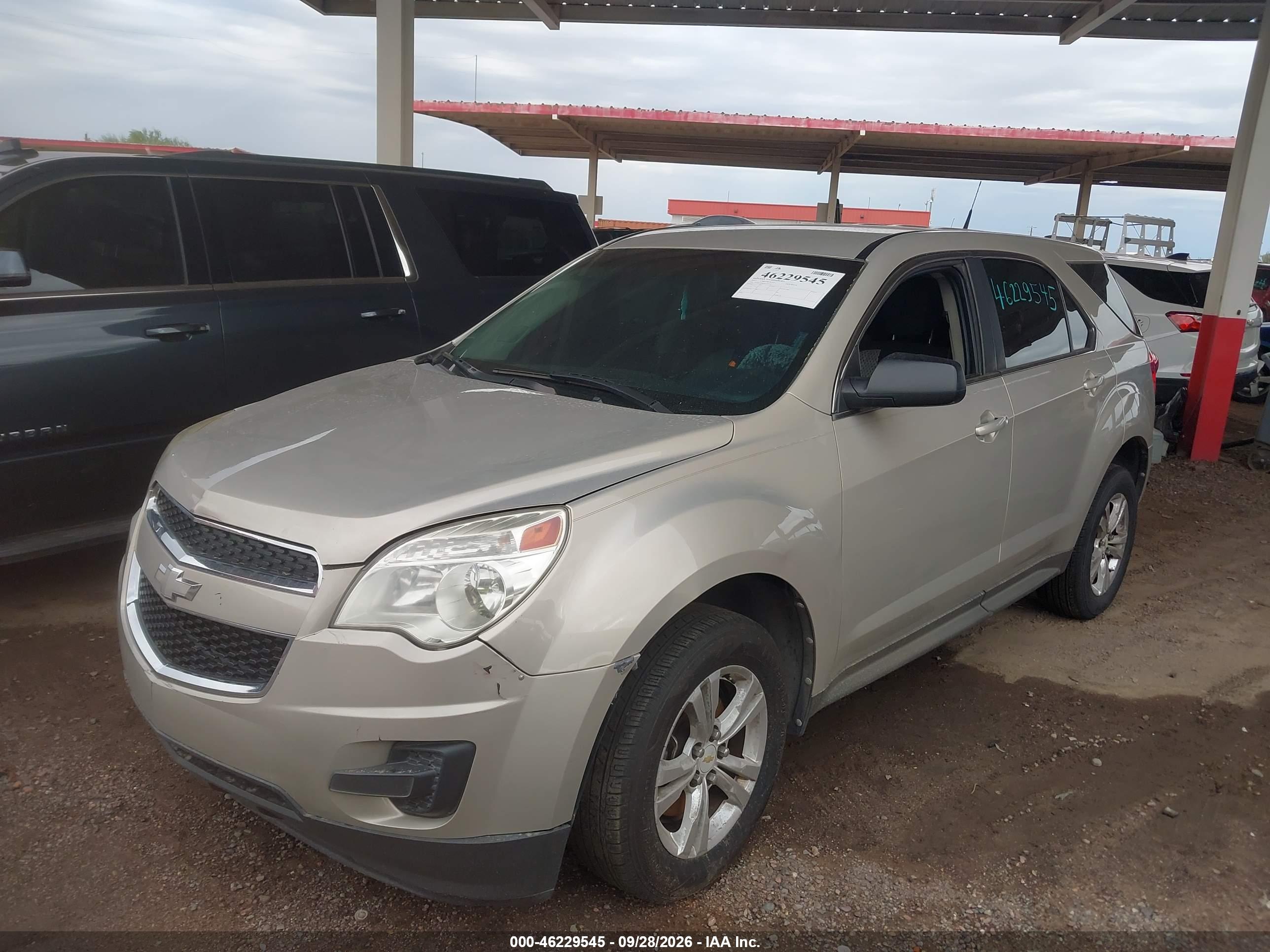 2012 CHEVROLET EQUINOX LS — I2