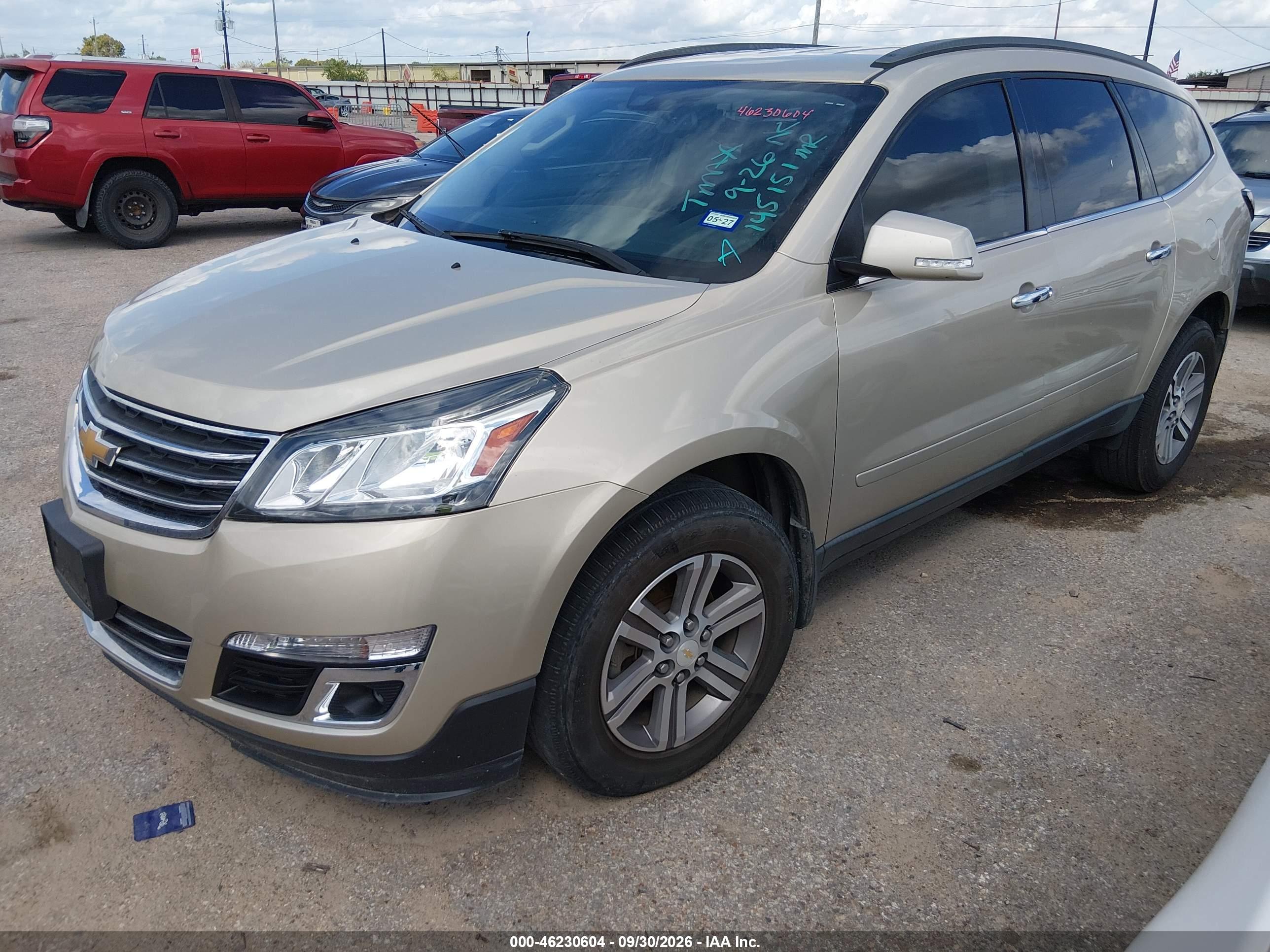 2016 CHEVROLET TRAVERSE 2LT — I2
