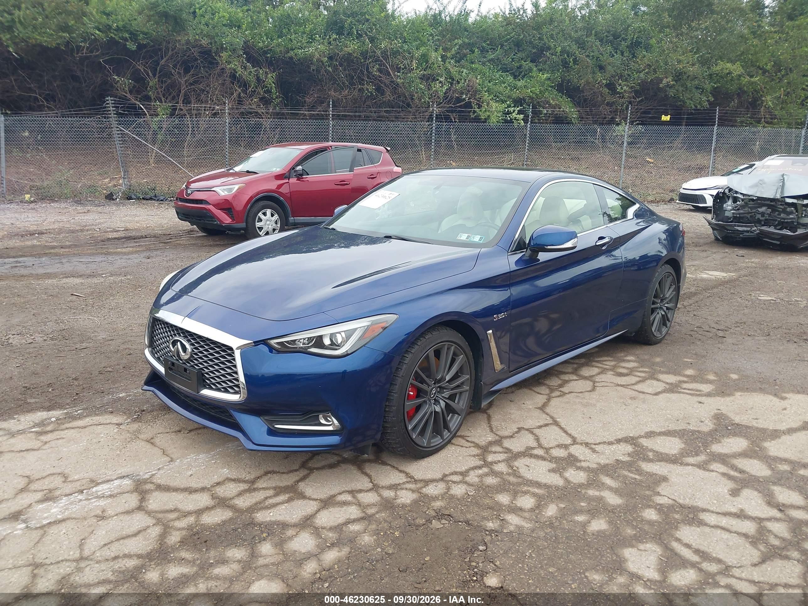 2017 INFINITI Q60 3.0T RED SPORT 400 — I2