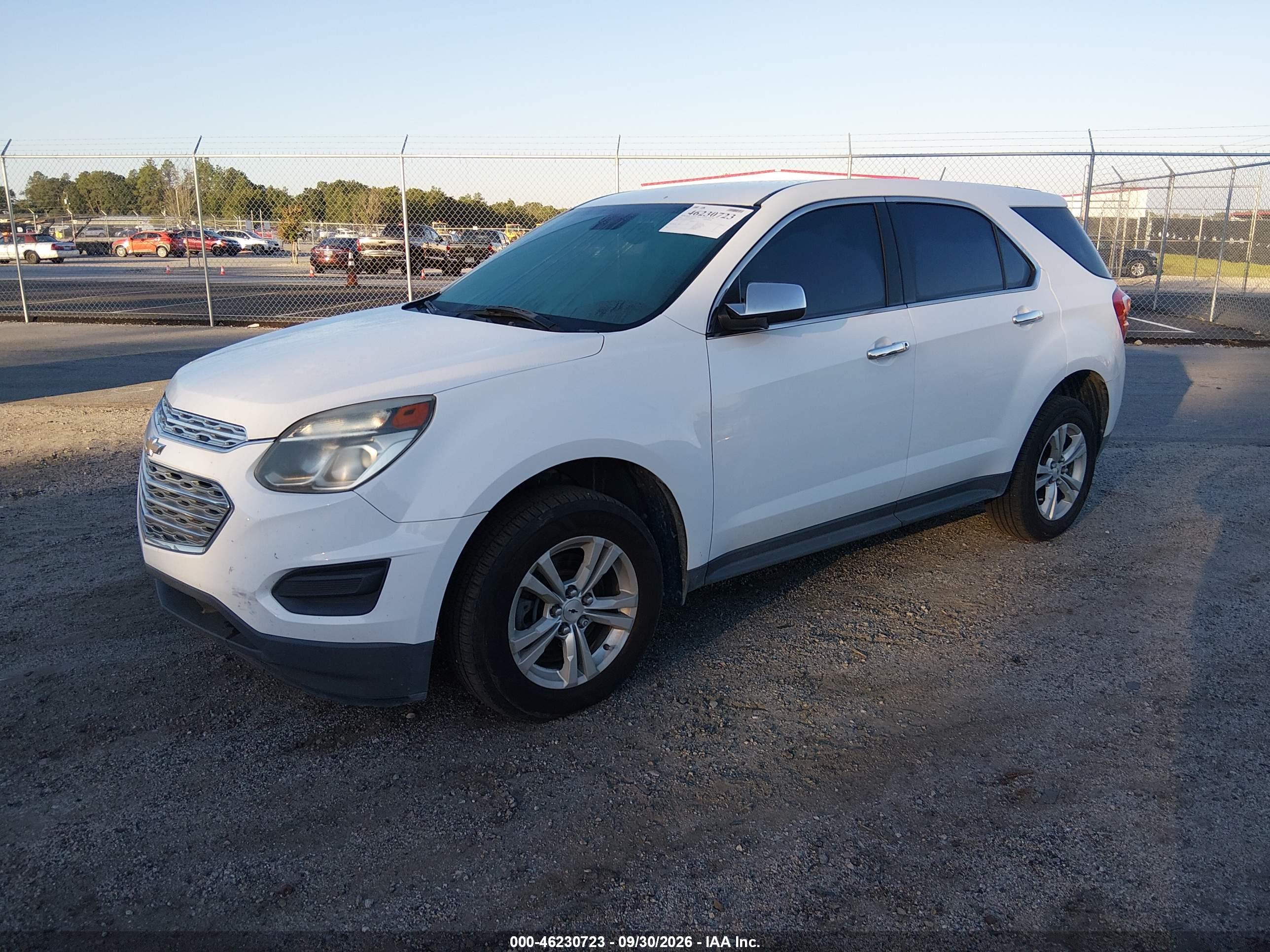2016 CHEVROLET EQUINOX LS — I2