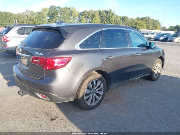 2016 ACURA MDX — I4