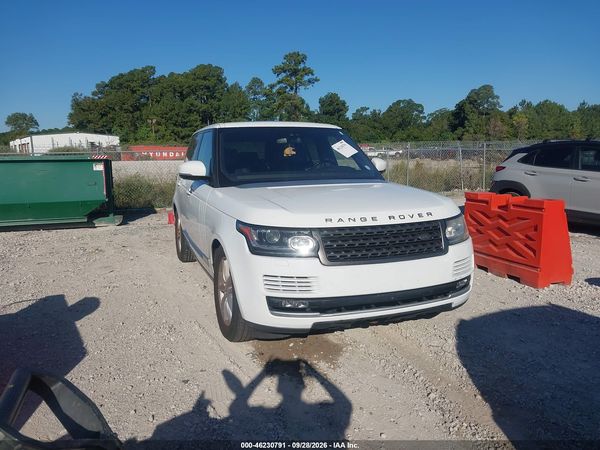 2016 LAND ROVER RANGE ROVER 3.0L V6 SUPERCHARGED — I1