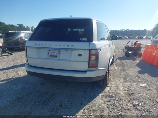 2016 LAND ROVER RANGE ROVER 3.0L V6 SUPERCHARGED — I4