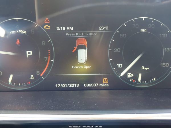 2016 LAND ROVER RANGE ROVER 3.0L V6 SUPERCHARGED — I7