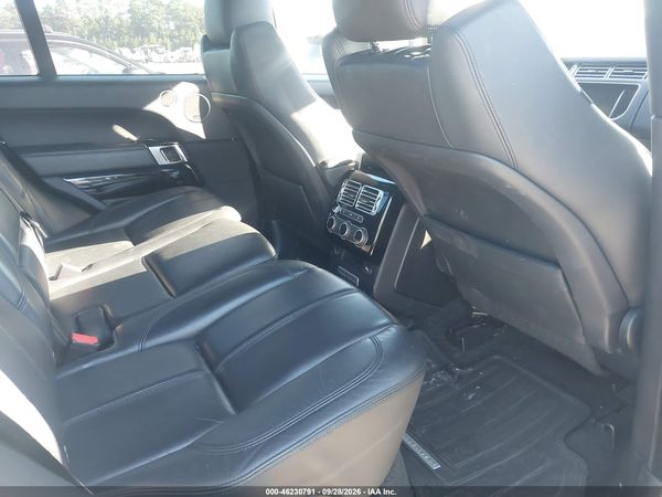 2016 LAND ROVER RANGE ROVER 3.0L V6 SUPERCHARGED — I8