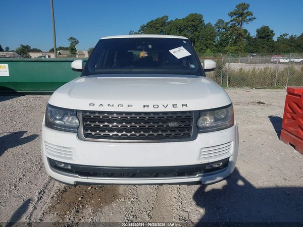 2016 LAND ROVER RANGE ROVER 3.0L V6 SUPERCHARGED — I115