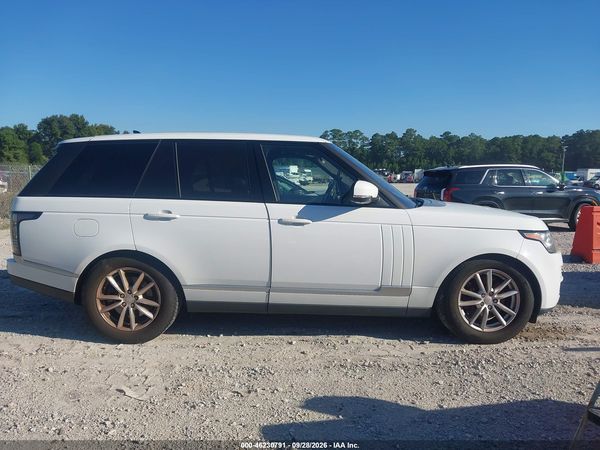 2016 LAND ROVER RANGE ROVER 3.0L V6 SUPERCHARGED — I116
