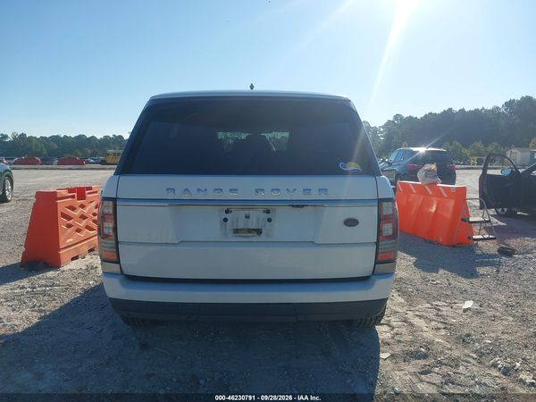 2016 LAND ROVER RANGE ROVER 3.0L V6 SUPERCHARGED — I119